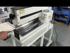 Aluminium V-snij PCB-separator Maximale snijlengte Aanpasbaar Minimale snelheid 0-400mm/S
