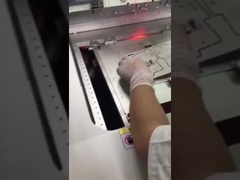 Stand-alone onderkant snijden pcb depaneling router machine