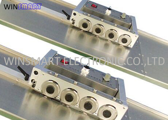 1200 mm automatisch aluminium V-gesneden PCB-depanel met 56 mm ronde bladen