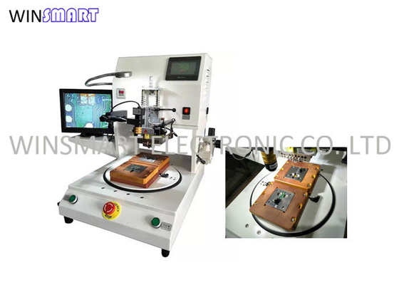 Dual Armaturen Enkele Thermode Hot Bar Soldeermachine Draaibaar