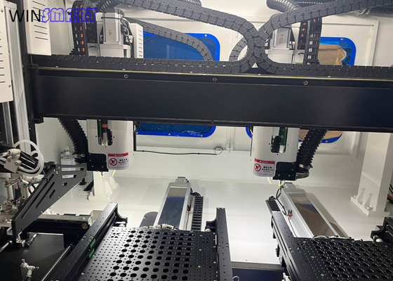 Max. 100.000 RPM Hoge snelheid Dual Table Inline PCB Router Machine Precision ±0.05mm