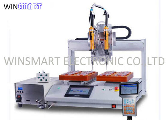6 Automatische de Schroevedraaiermachine 2 van Kg/Cm2 de Controle van XYZ van het Inrichtingsplatform