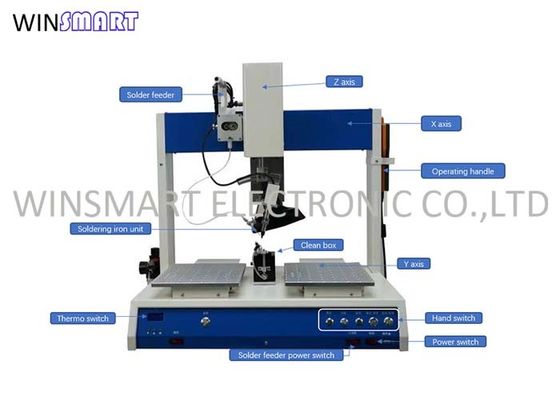 De multi Solderende Machine 90Kg van as Automatische Smd voor 0.6mm Dia Soldering Wires