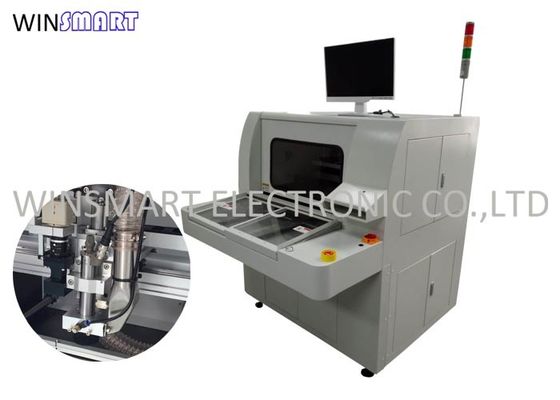 AC380V tweelinglijstenpcb Router met Vacuüm Schoonmakend Systeem