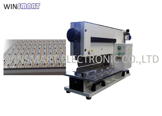 kopen V snijd PCB Depanelizer toestaat 70mm Lange Componenten met Twee Lineaire Messen online manufacture