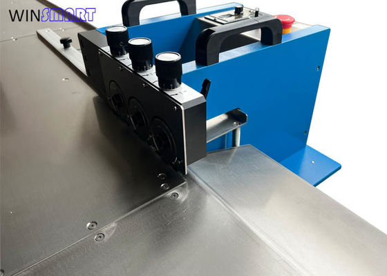 3-groep 1200 mm Aluminium PCB Separator Machine met verstelbare snij snelheid