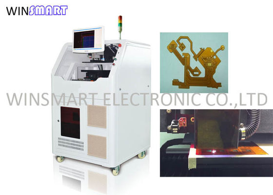 Kleine afmeting 15W Contactloze UV-laser PCB-afscherper voor het snijden zonder boor